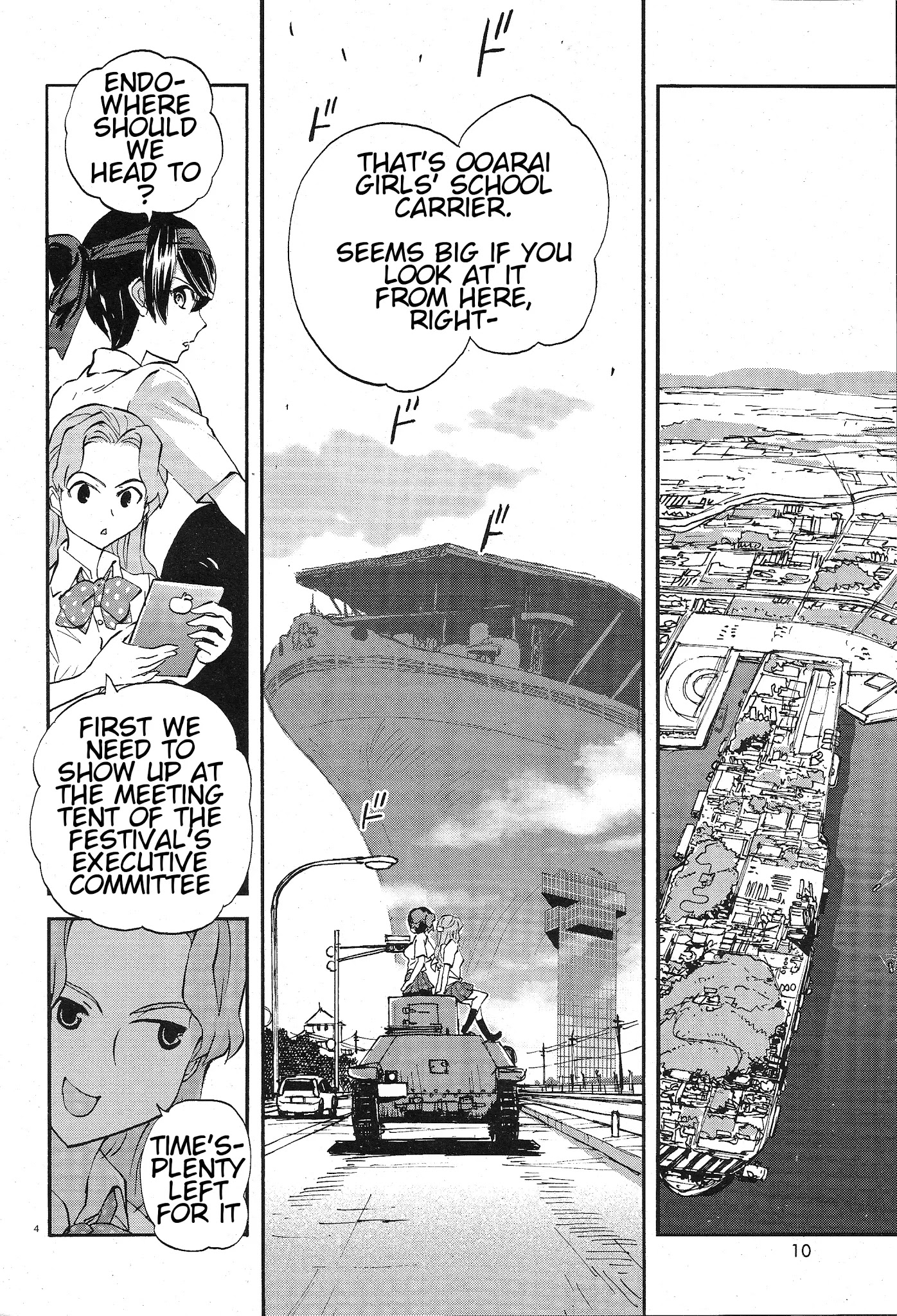 Girls & Panzer - Ribbon no Musha Chapter 9 page 9 - Chapter 9: Ooarai, A late summer challenge
