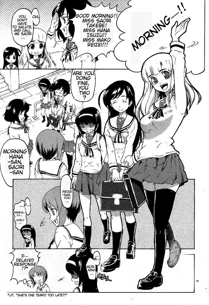 Girls & Panzer Chapter 1 page 17 - Chapter 1