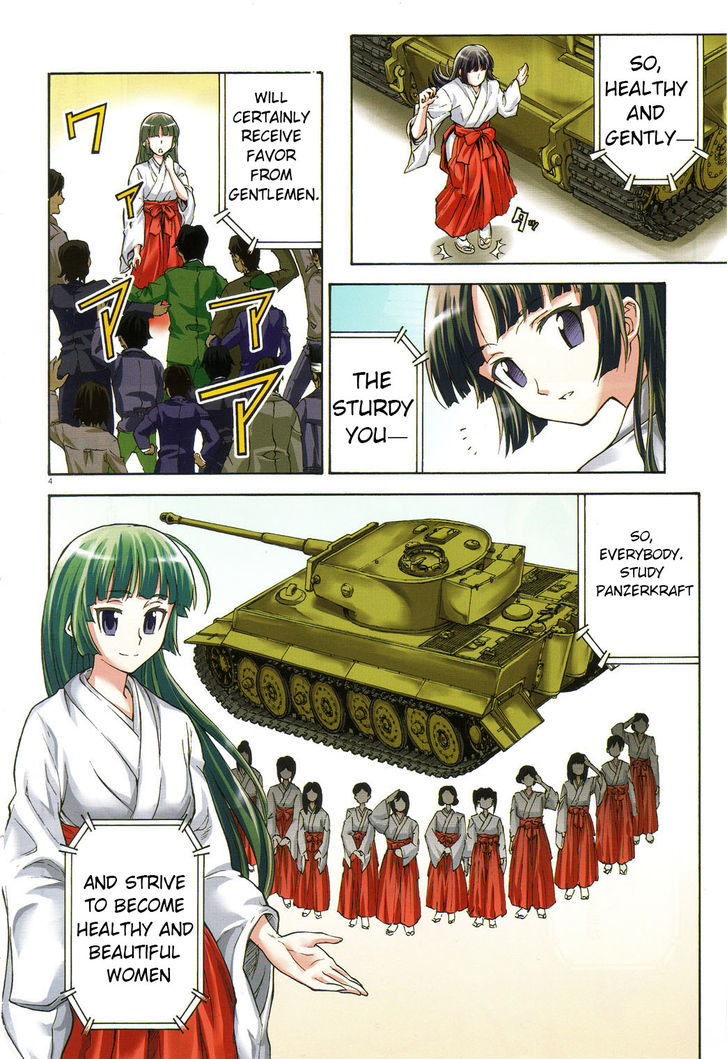 Girls & Panzer Chapter 1 page 8 - Chapter 1
