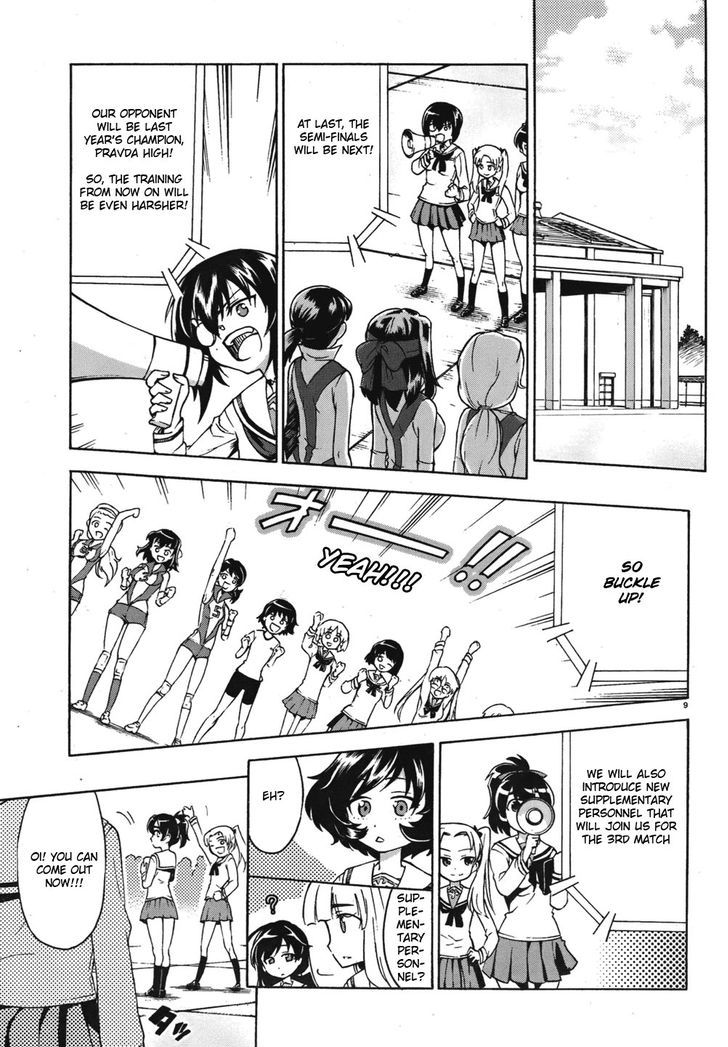Girls & Panzer Chapter 10 page 8 - Chapter 10