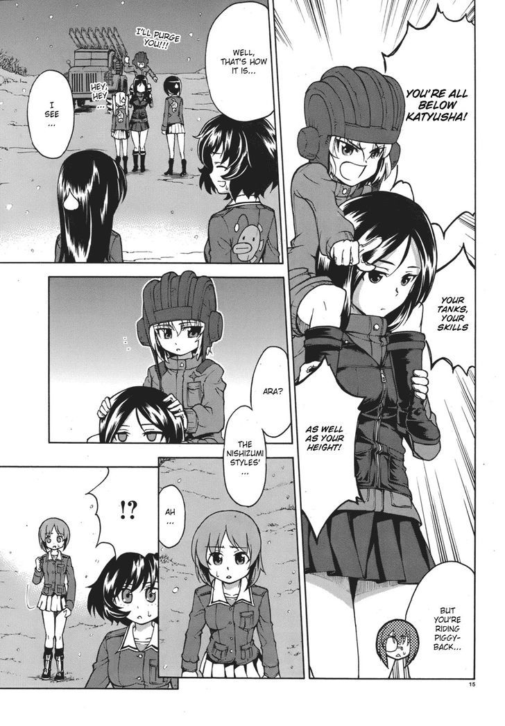 Girls & Panzer Chapter 11 page 15 - Chapter 11
