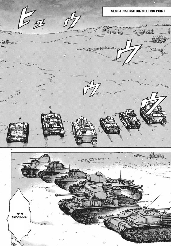Girls & Panzer Chapter 11 page 8 - Chapter 11