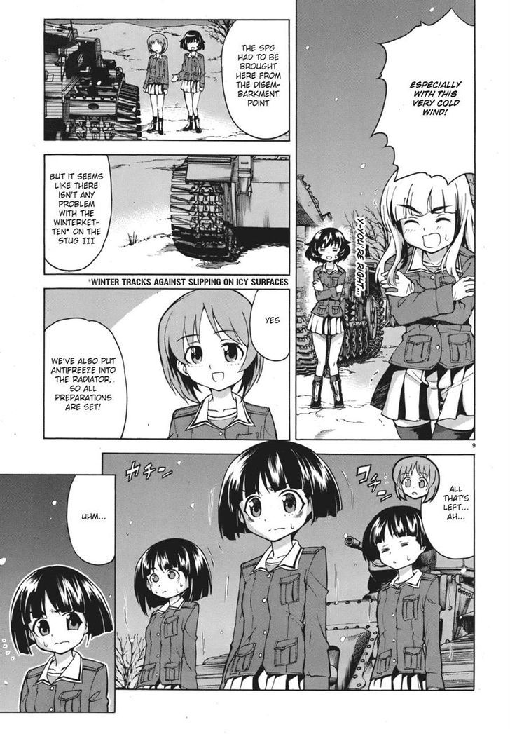 Girls & Panzer Chapter 11 page 9 - Chapter 11