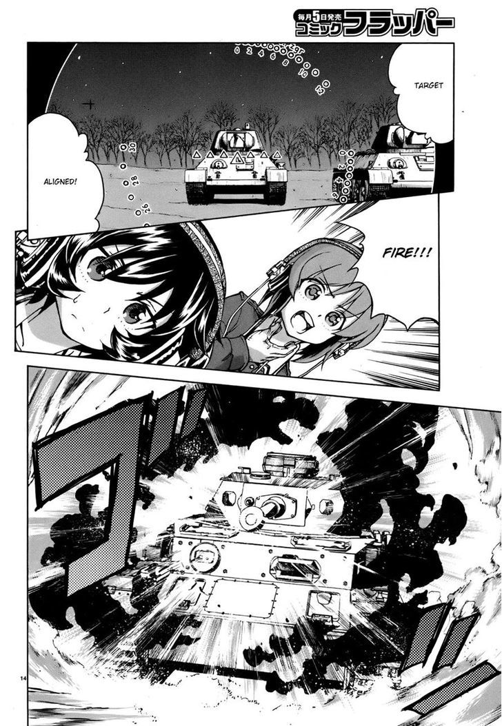 Girls & Panzer Chapter 12 page 14 - Chapter 12