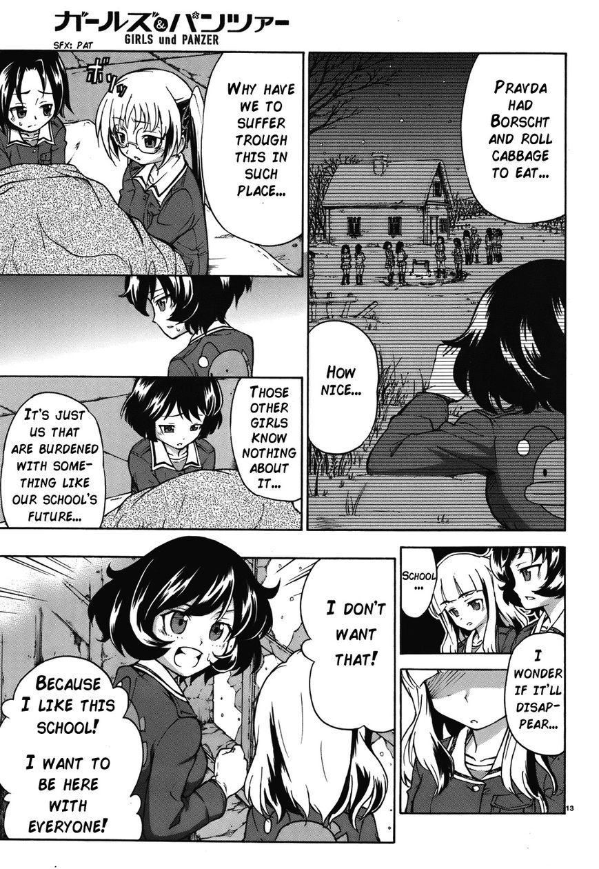 Girls & Panzer Chapter 13 page 13 - Chapter 13