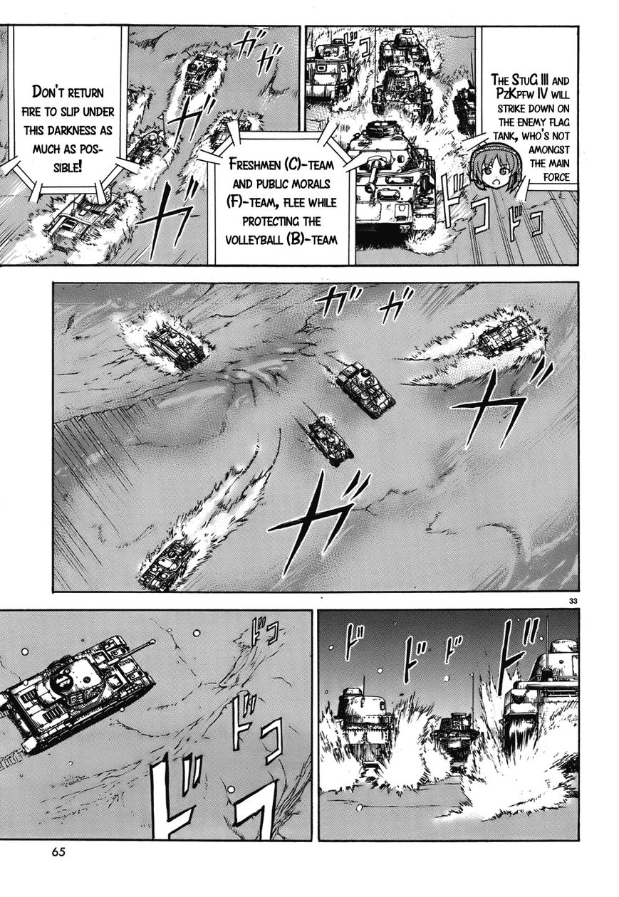 Girls & Panzer Chapter 13 page 33 - Chapter 13