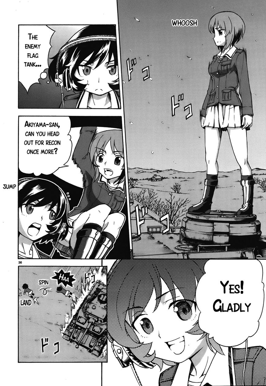 Girls & Panzer Chapter 13 page 36 - Chapter 13