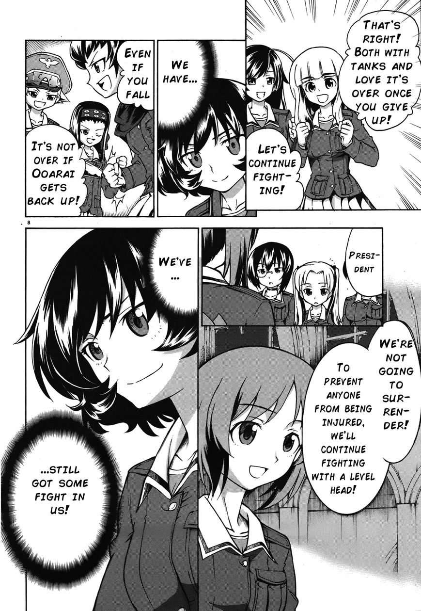 Girls & Panzer Chapter 13 page 8 - Chapter 13