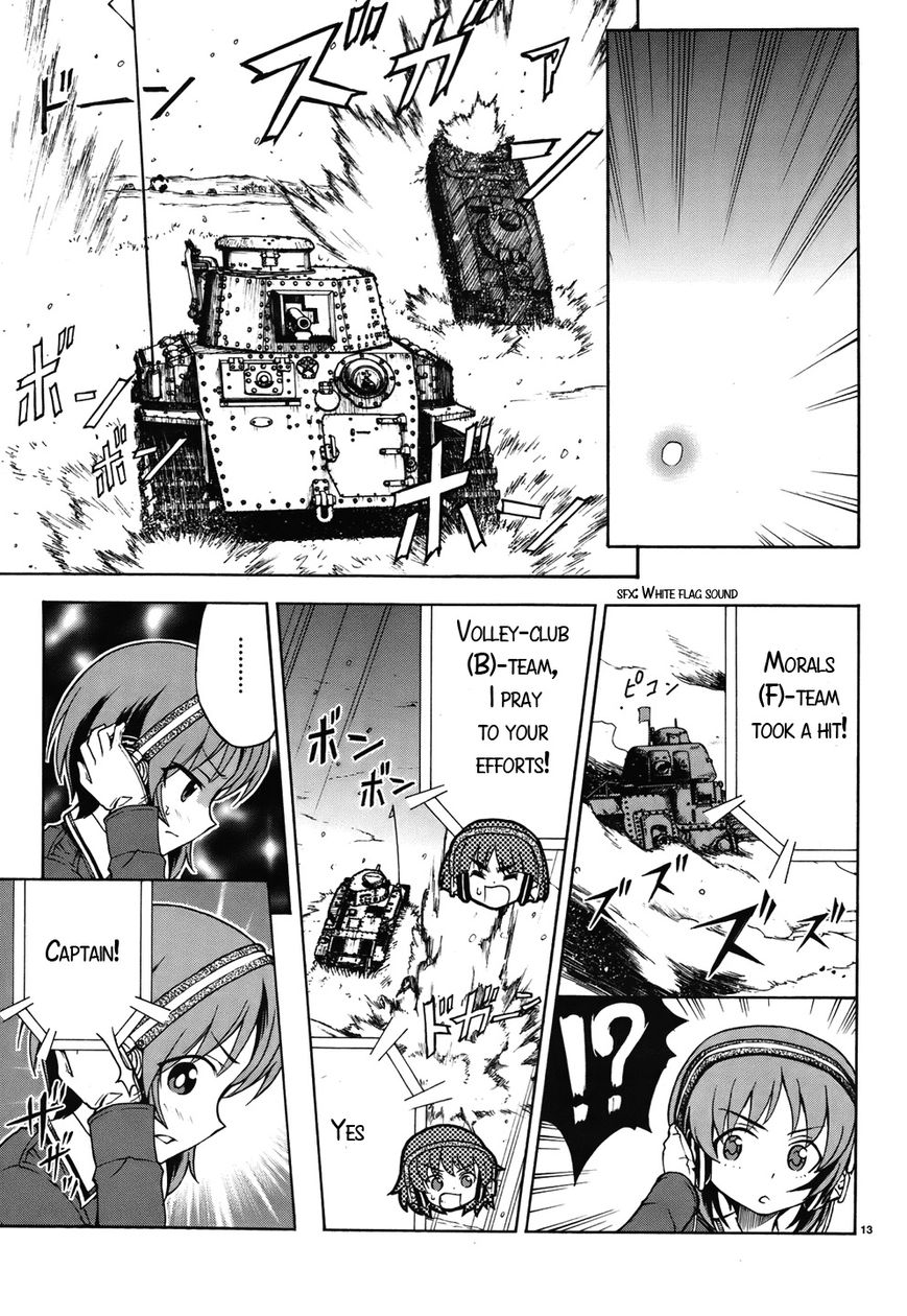 Girls & Panzer Chapter 14 page 13 - Chapter 14