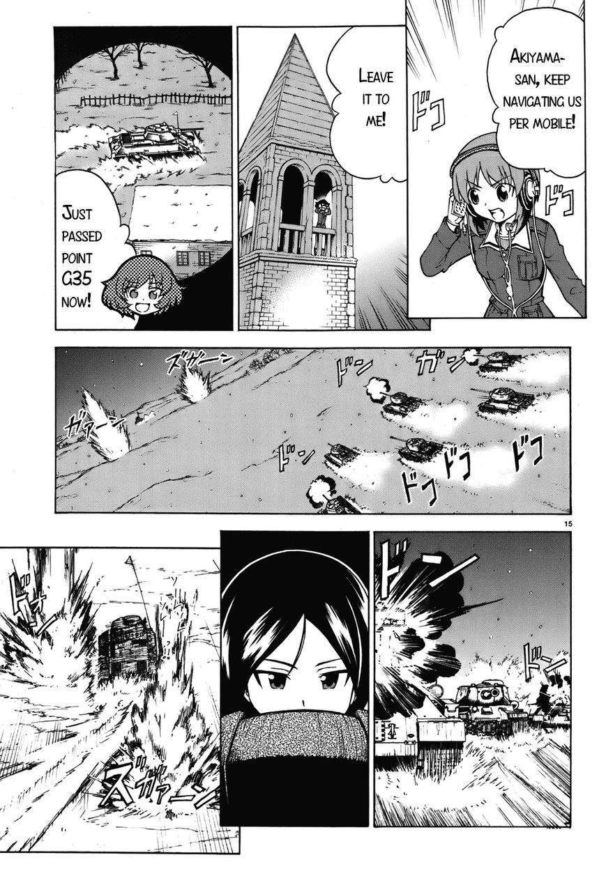 Girls & Panzer Chapter 14 page 15 - Chapter 14