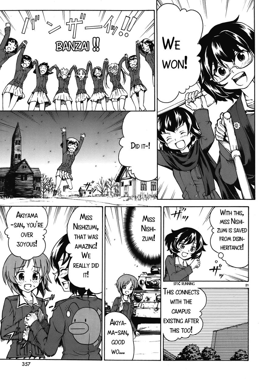 Girls & Panzer Chapter 14 page 21 - Chapter 14