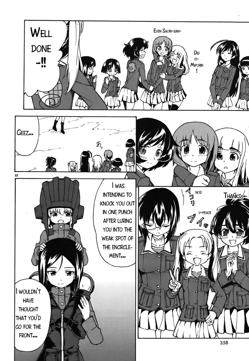 Girls & Panzer Chapter 14 page 22 - Chapter 14