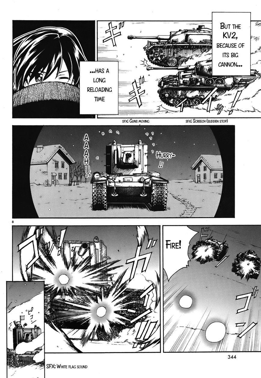 Girls & Panzer Chapter 14 page 8 - Chapter 14