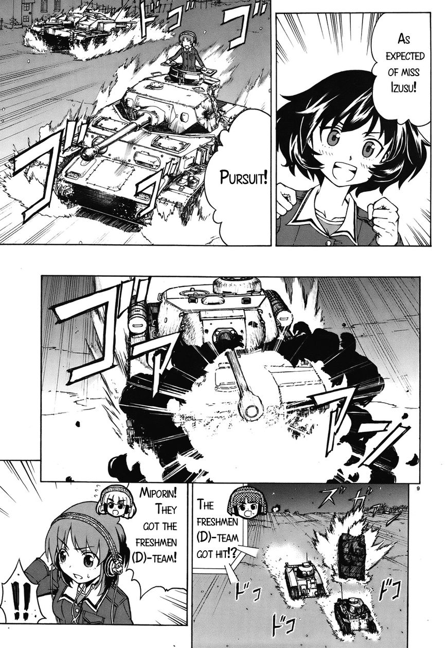 Girls & Panzer Chapter 14 page 9 - Chapter 14