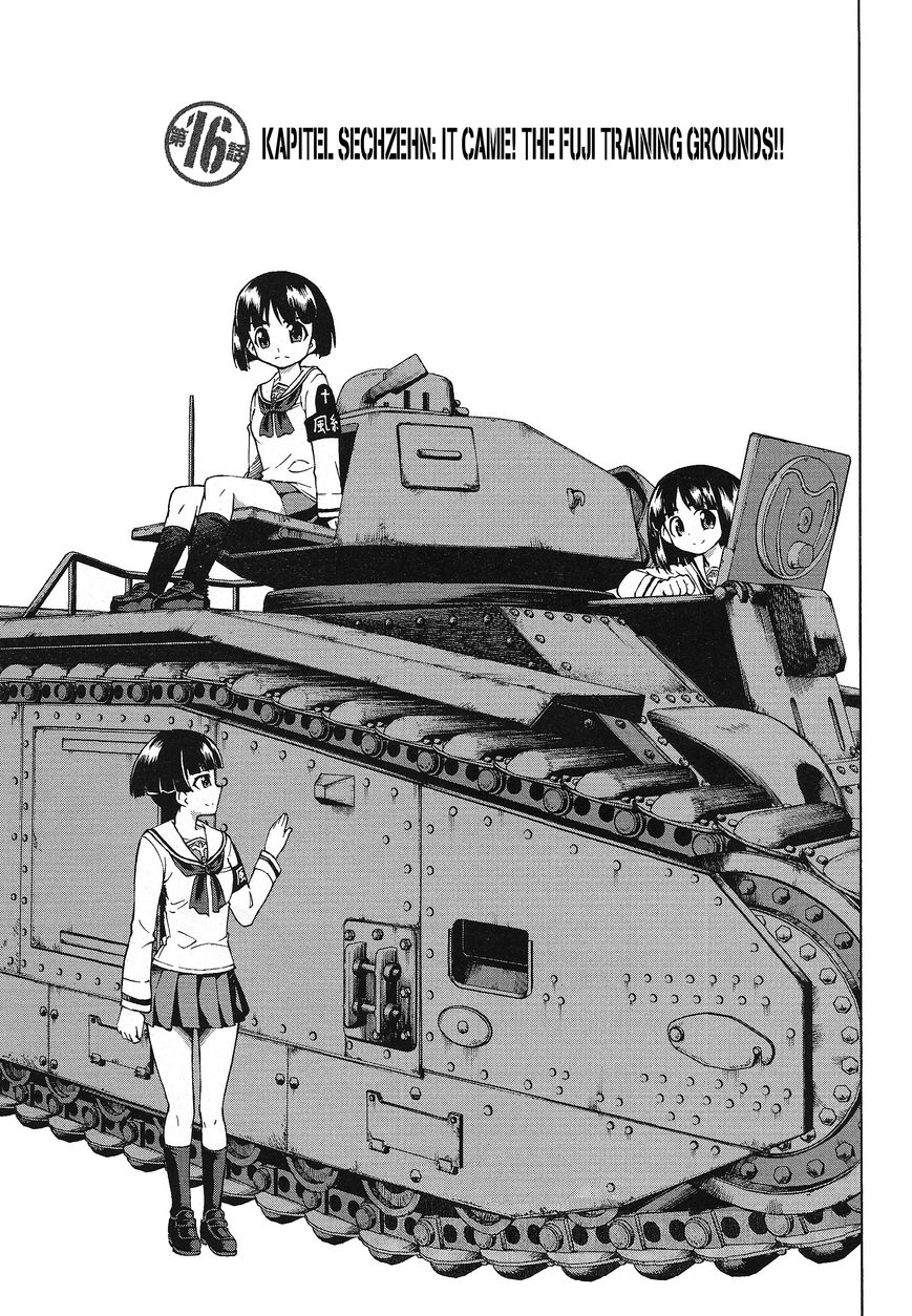 Girls & Panzer Chapter 16 page 1 - Chapter 16