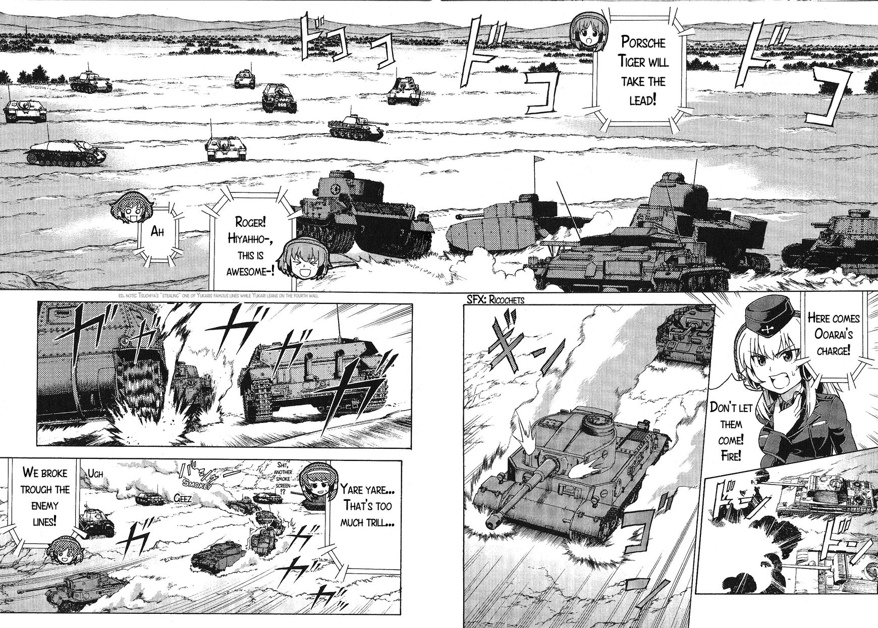 Girls & Panzer Chapter 18 page 16 - Chapter 18