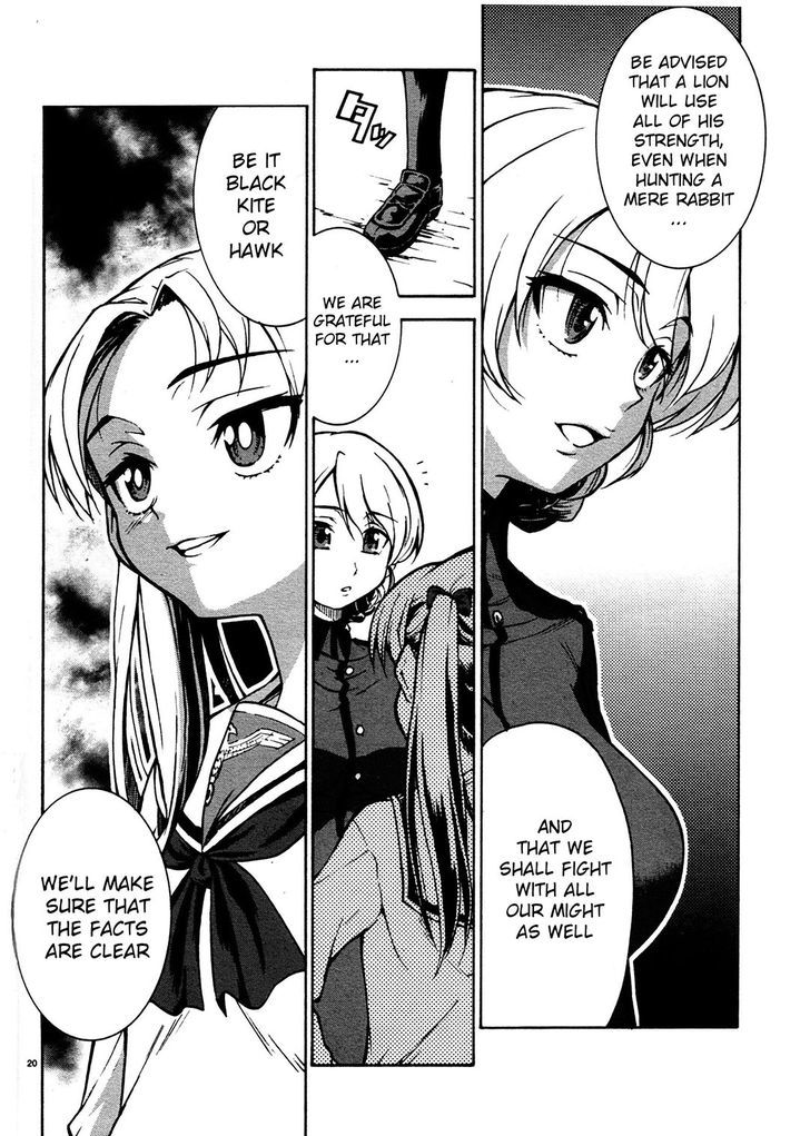 Girls & Panzer Chapter 3 page 22 - Chapter 3