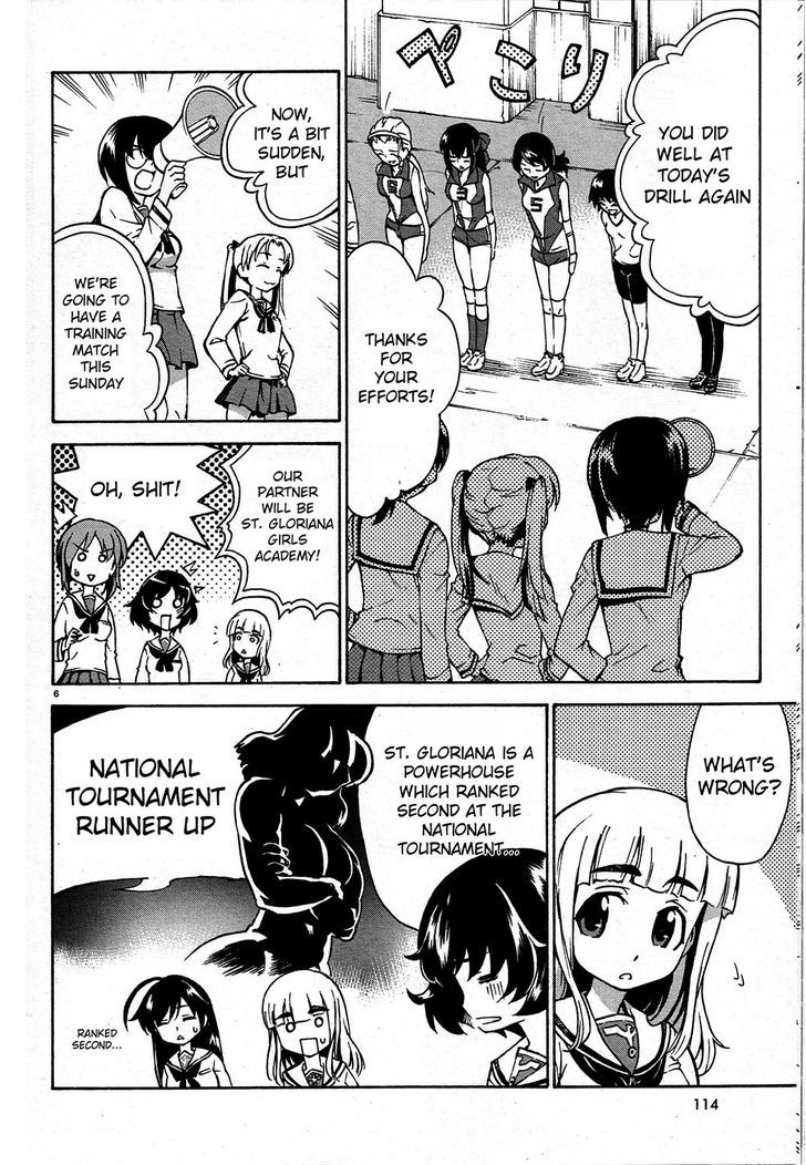 Girls & Panzer Chapter 3 page 8 - Chapter 3