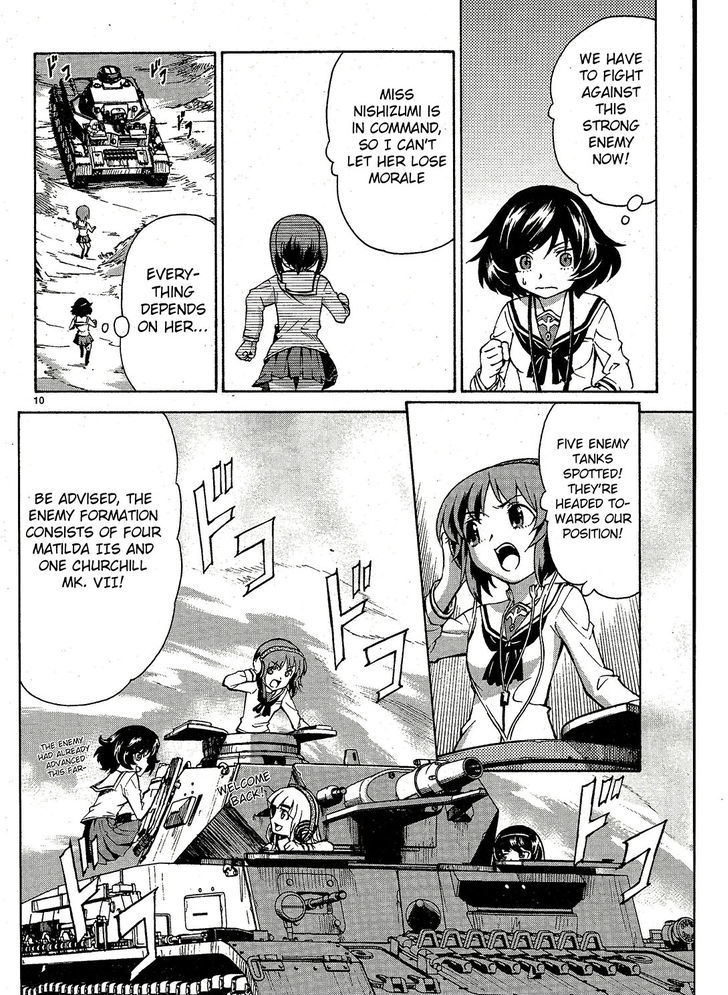 Girls & Panzer Chapter 4 page 10 - Chapter 4