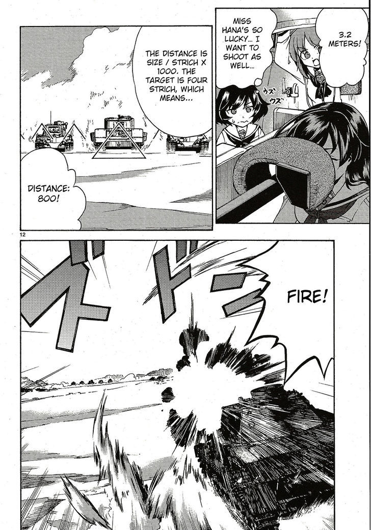 Girls & Panzer Chapter 4 page 12 - Chapter 4