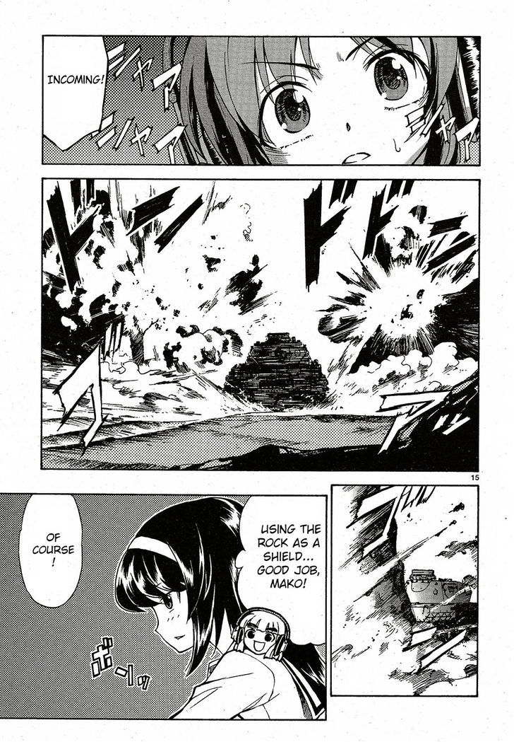 Girls & Panzer Chapter 4 page 15 - Chapter 4