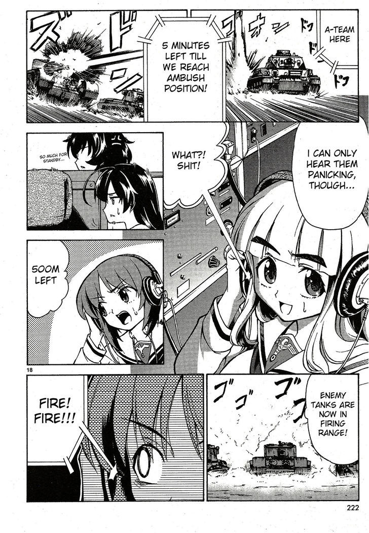 Girls & Panzer Chapter 4 page 18 - Chapter 4