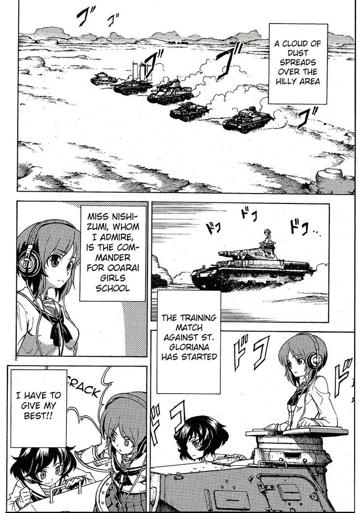 Girls & Panzer Chapter 4 page 2 - Chapter 4
