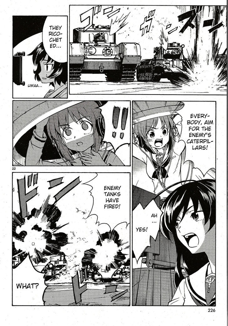 Girls & Panzer Chapter 4 page 21 - Chapter 4
