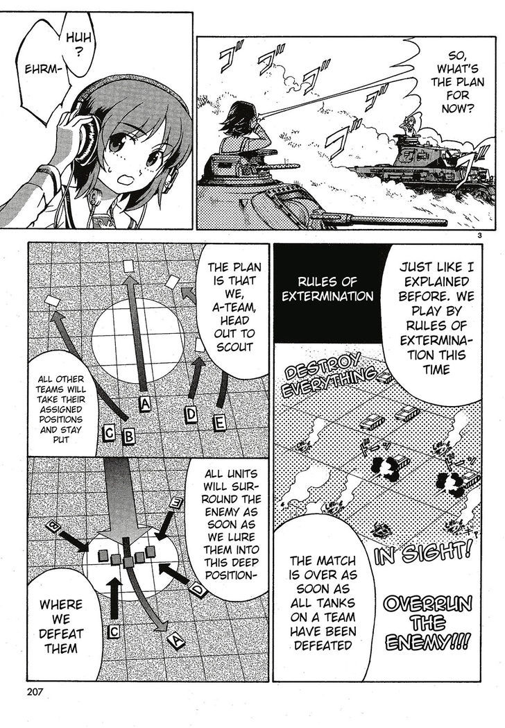 Girls & Panzer Chapter 4 page 3 - Chapter 4