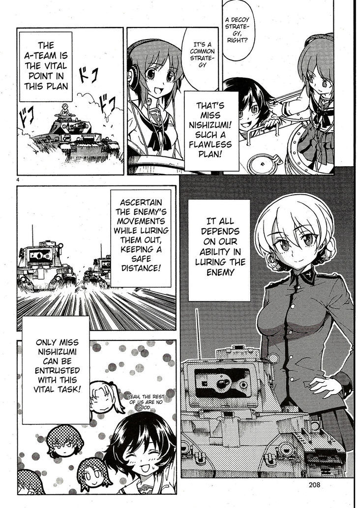 Girls & Panzer Chapter 4 page 4 - Chapter 4