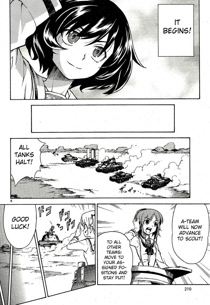 Girls & Panzer Chapter 4 page 6 - Chapter 4