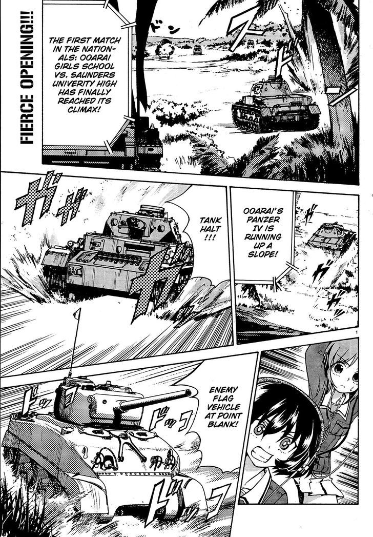 Girls & Panzer Chapter 6 page 1 - Chapter 6