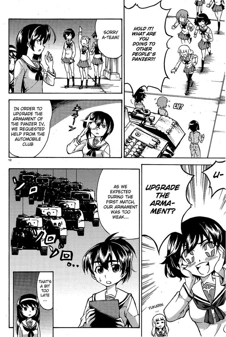 Girls & Panzer Chapter 6 page 12 - Chapter 6