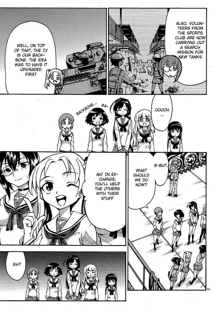 Girls & Panzer Chapter 6 page 13 - Chapter 6