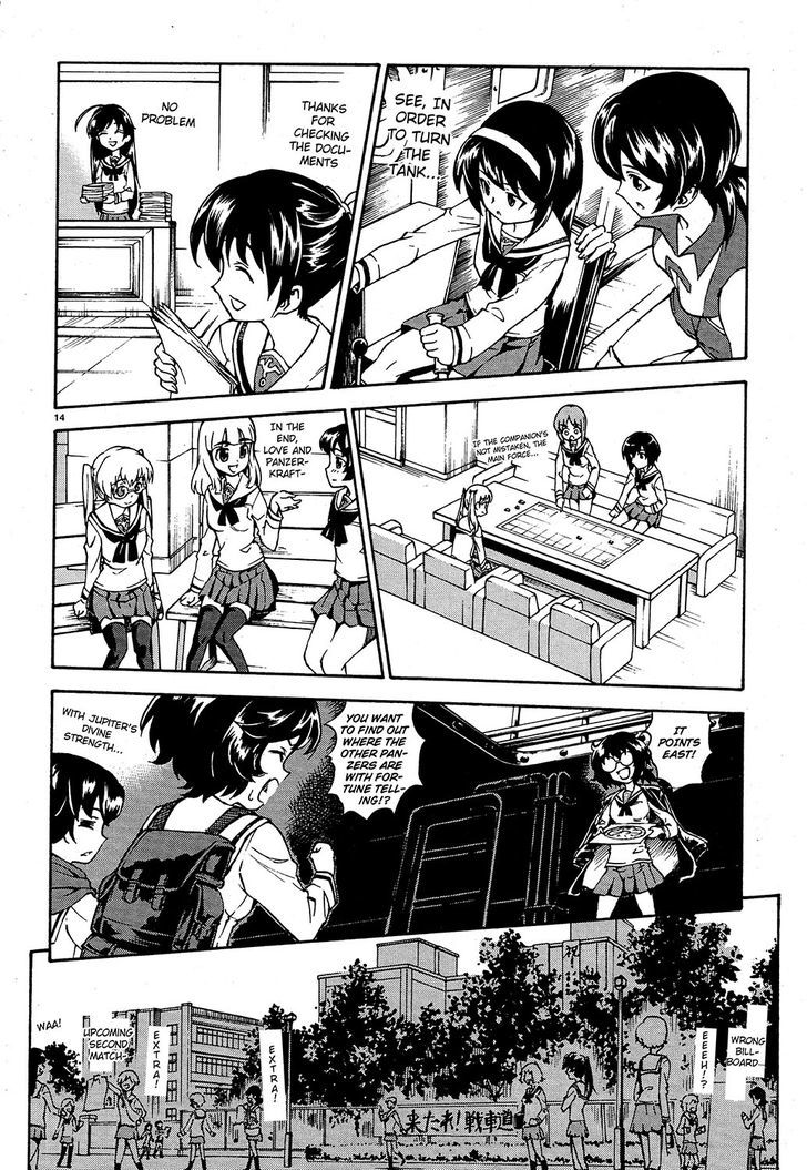 Girls & Panzer Chapter 6 page 14 - Chapter 6