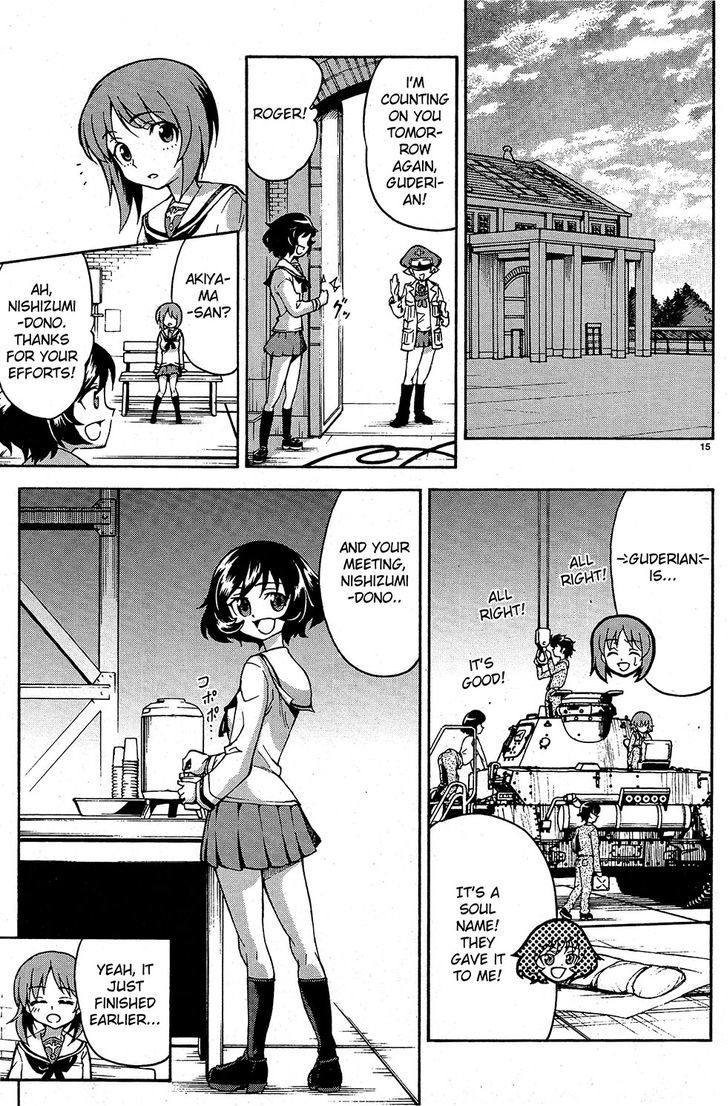 Girls & Panzer Chapter 6 page 15 - Chapter 6