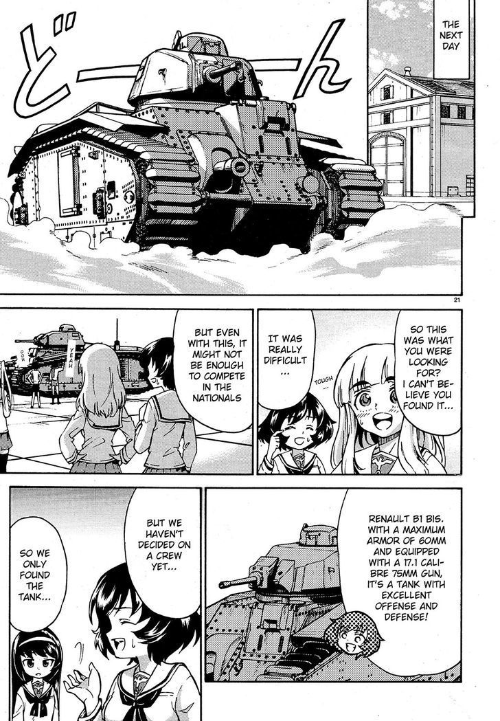 Girls & Panzer Chapter 6 page 21 - Chapter 6