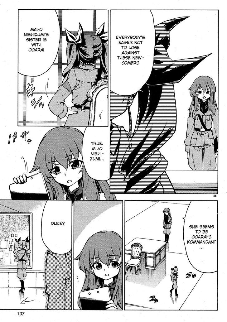 Girls & Panzer Chapter 6 page 25 - Chapter 6