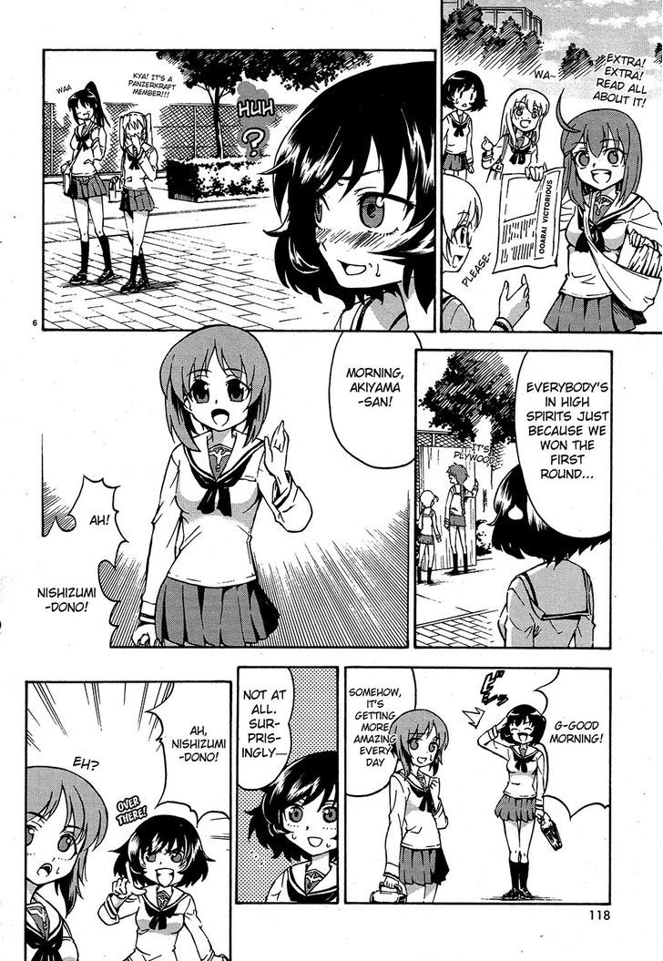 Girls & Panzer Chapter 6 page 6 - Chapter 6