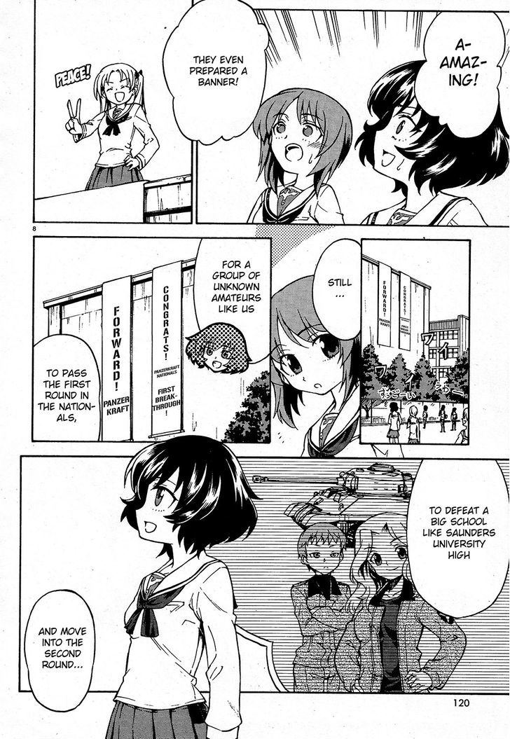 Girls & Panzer Chapter 6 page 8 - Chapter 6