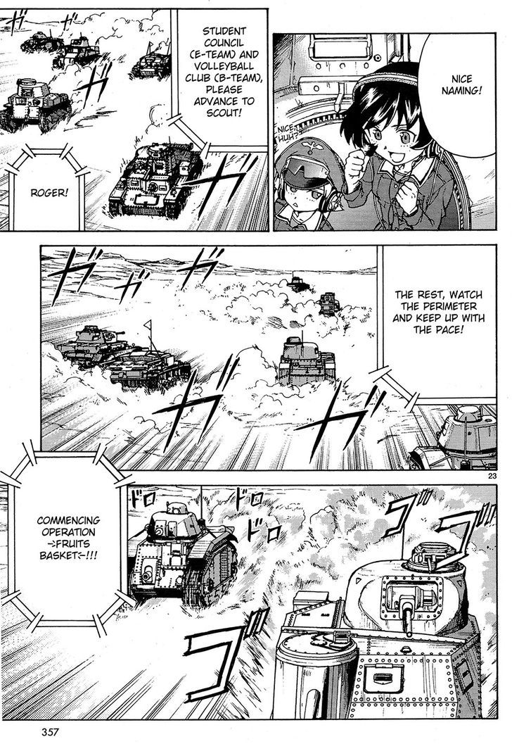 Girls & Panzer Chapter 7 page 22 - Chapter 7