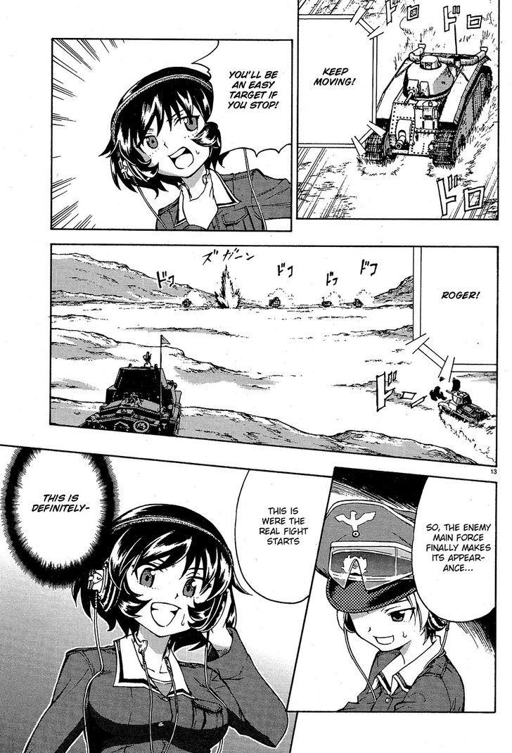 Girls & Panzer Chapter 8 page 13 - Chapter 8