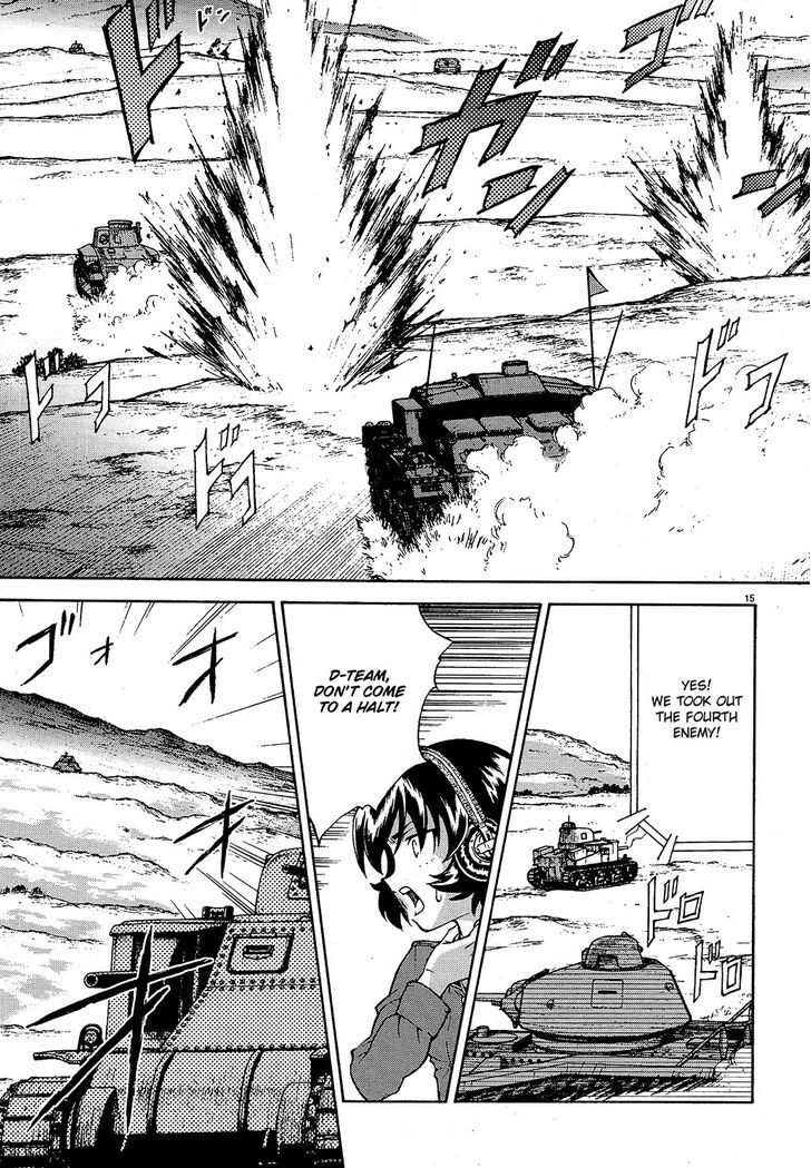Girls & Panzer Chapter 8 page 15 - Chapter 8