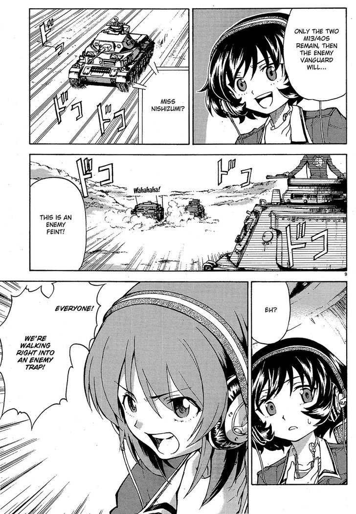 Girls & Panzer Chapter 8 page 9 - Chapter 8