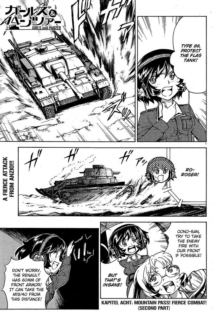 Girls & Panzer Chapter 9 page 1 - Chapter 9