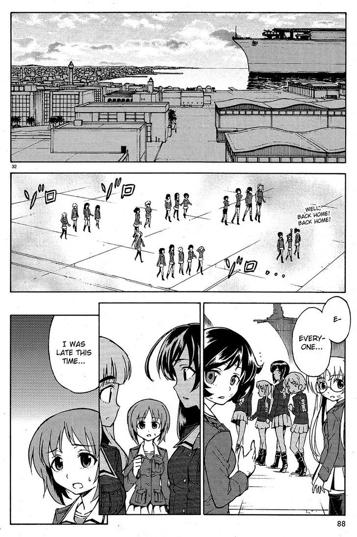 Girls & Panzer Chapter 9 page 32 - Chapter 9