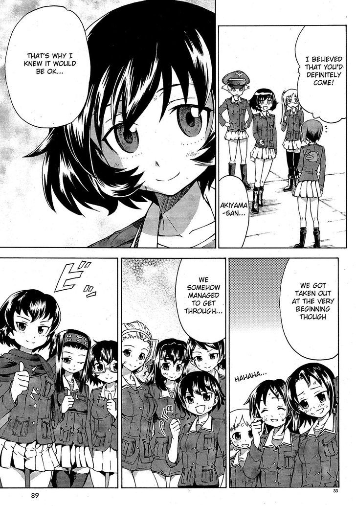 Girls & Panzer Chapter 9 page 33 - Chapter 9