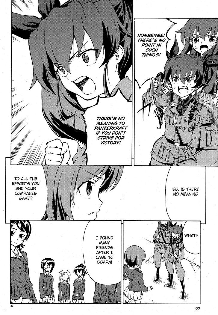 Girls & Panzer Chapter 9 page 36 - Chapter 9