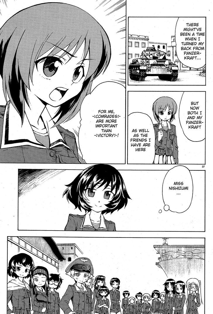 Girls & Panzer Chapter 9 page 37 - Chapter 9