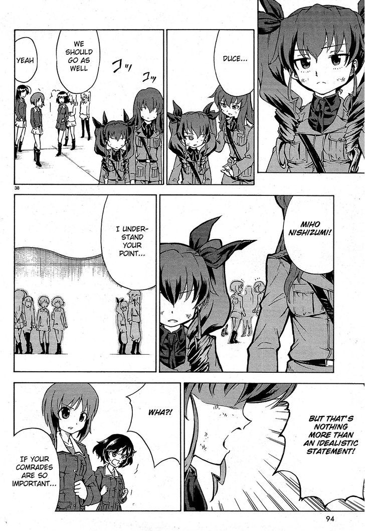 Girls & Panzer Chapter 9 page 38 - Chapter 9